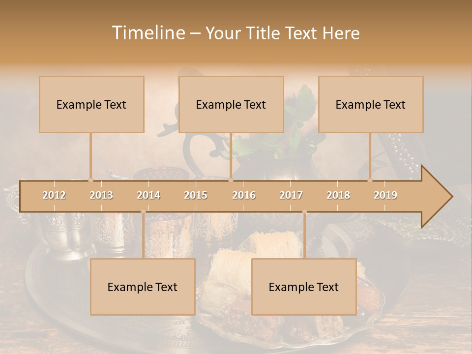 Berber Arab Tea Pot PowerPoint Template