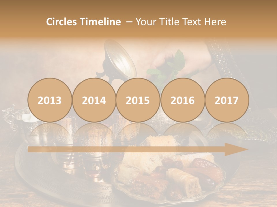 Berber Arab Tea Pot PowerPoint Template