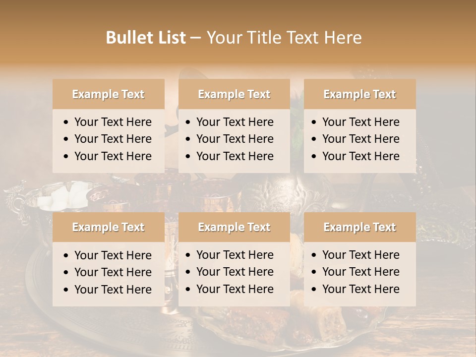 Berber Arab Tea Pot PowerPoint Template