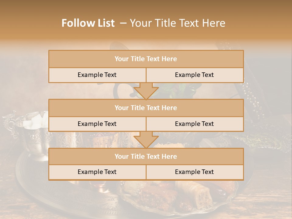 Berber Arab Tea Pot PowerPoint Template