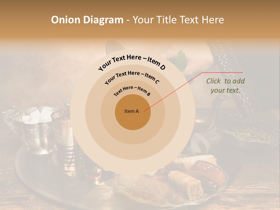 Berber Arab Tea Pot PowerPoint Template