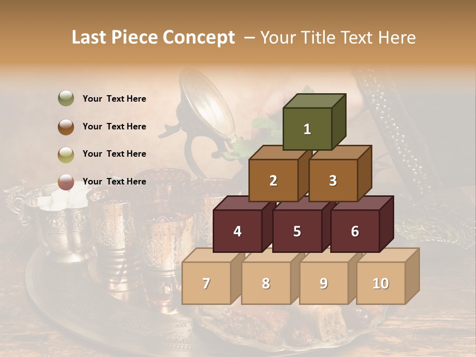 Berber Arab Tea Pot PowerPoint Template