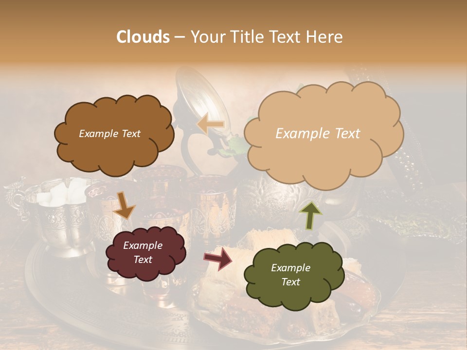 Berber Arab Tea Pot PowerPoint Template