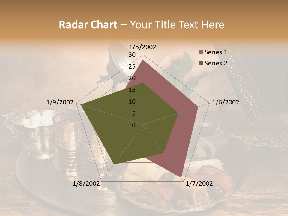 Berber Arab Tea Pot PowerPoint Template