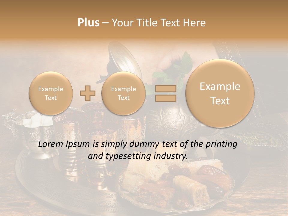 Berber Arab Tea Pot PowerPoint Template