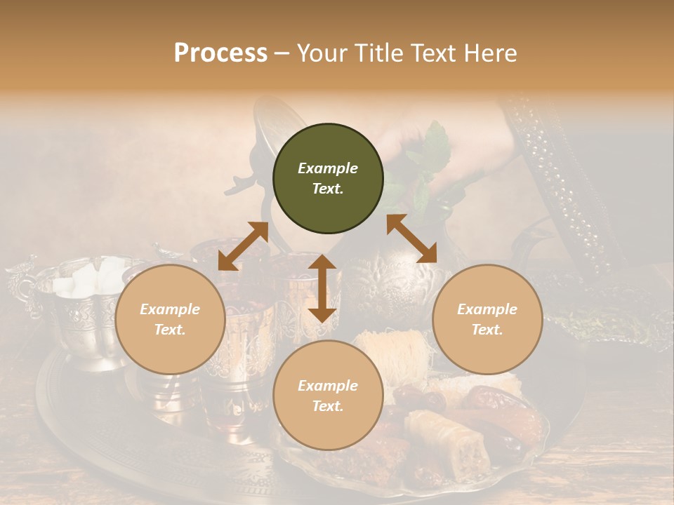 Berber Arab Tea Pot PowerPoint Template