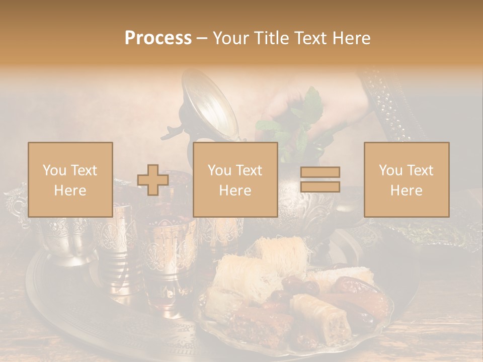 Berber Arab Tea Pot PowerPoint Template