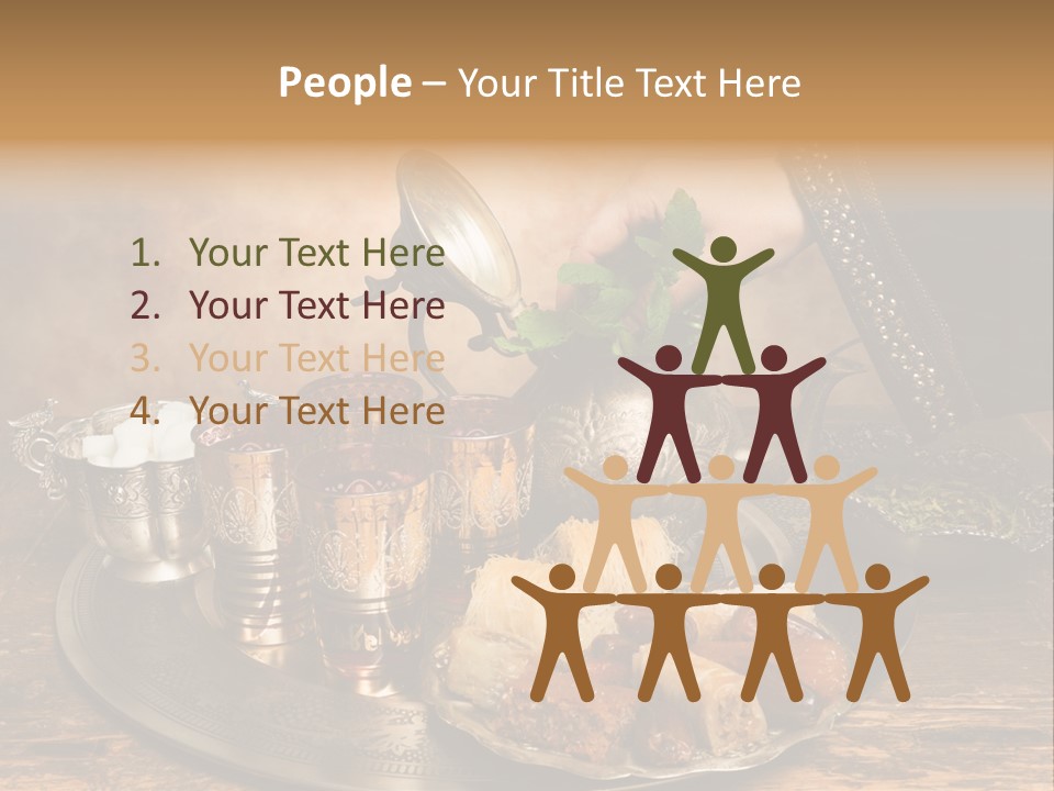 Berber Arab Tea Pot PowerPoint Template