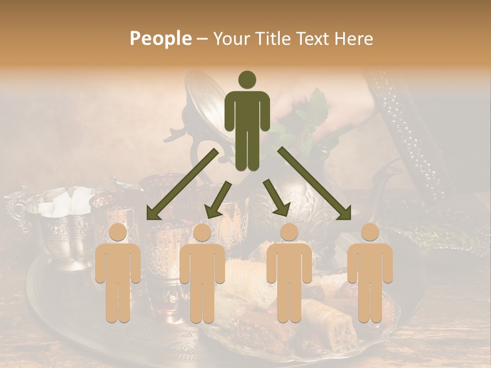 Berber Arab Tea Pot PowerPoint Template