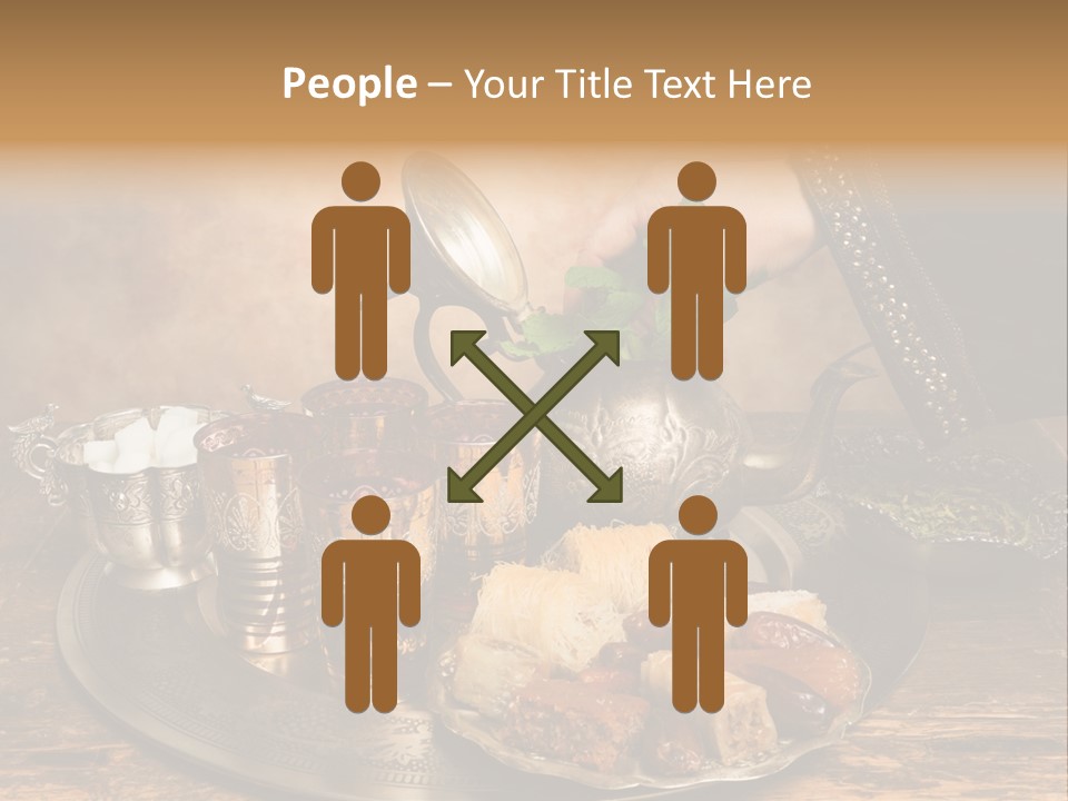 Berber Arab Tea Pot PowerPoint Template