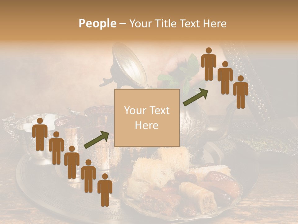 Berber Arab Tea Pot PowerPoint Template
