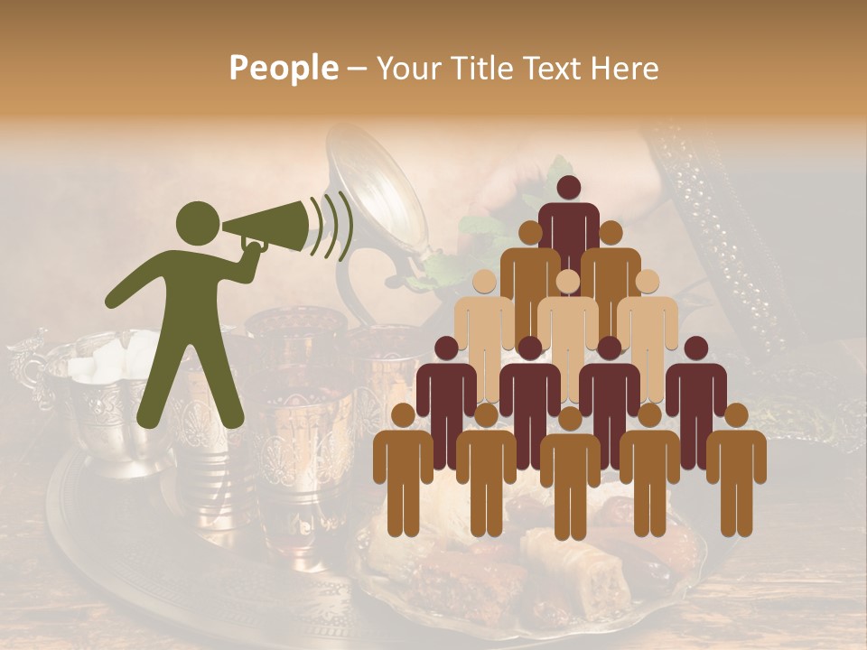 Berber Arab Tea Pot PowerPoint Template