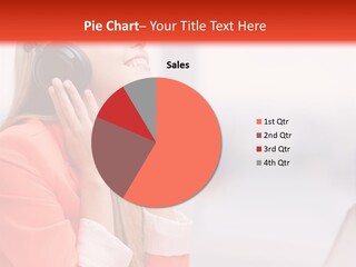 Phones Pretty Work PowerPoint Template