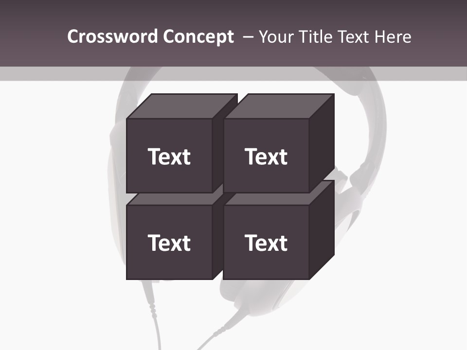 Studio Object White PowerPoint Template