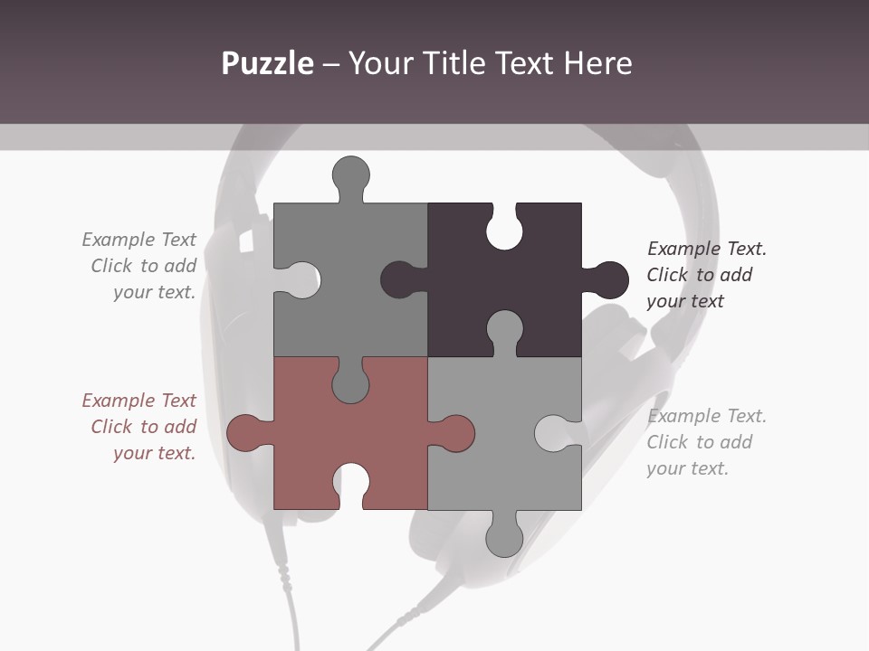 Studio Object White PowerPoint Template