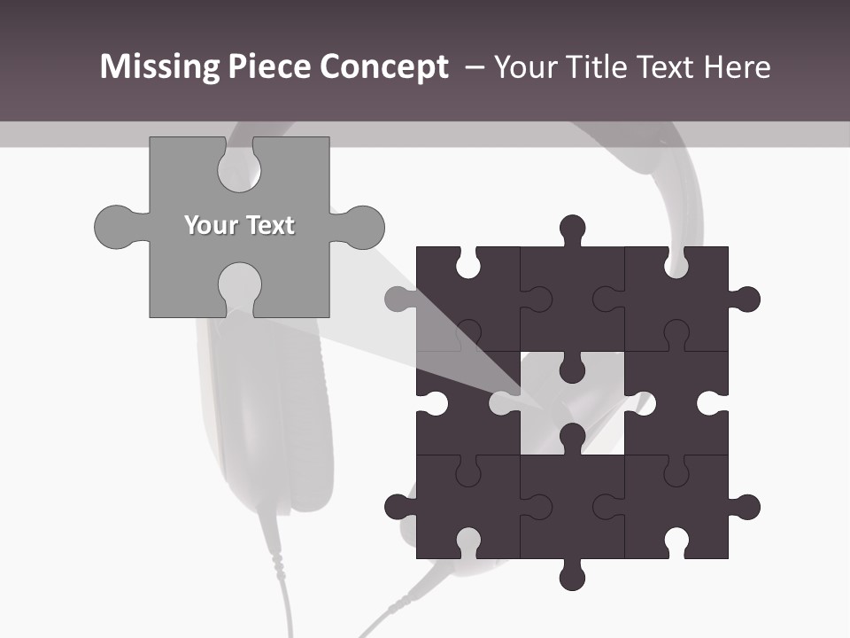 Studio Object White PowerPoint Template