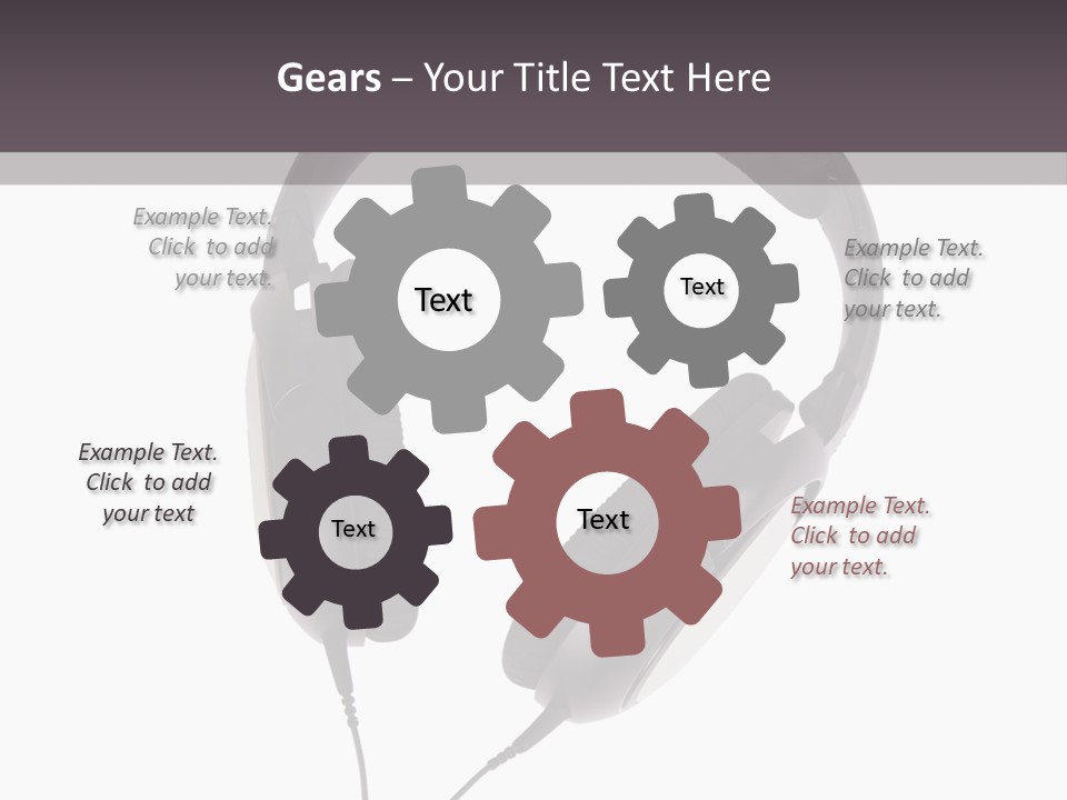 Studio Object White PowerPoint Template