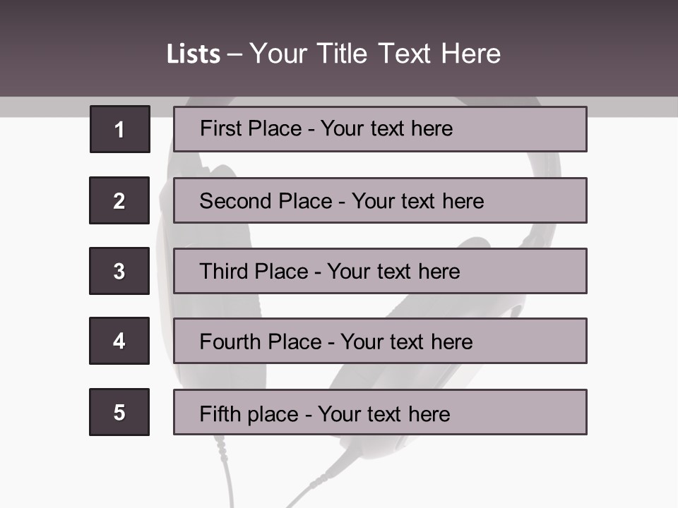Studio Object White PowerPoint Template
