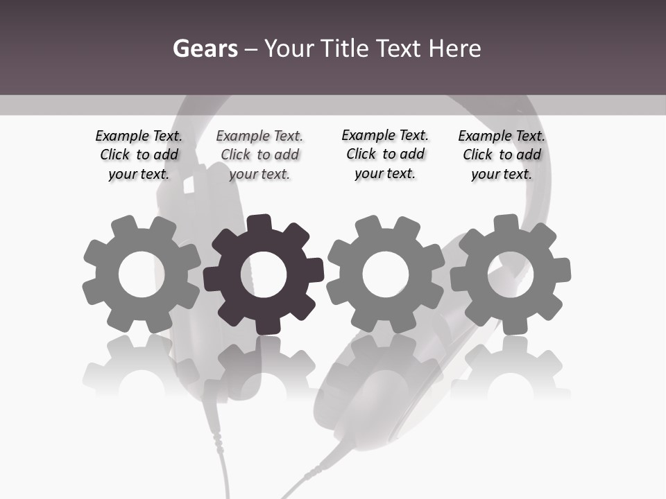 Studio Object White PowerPoint Template