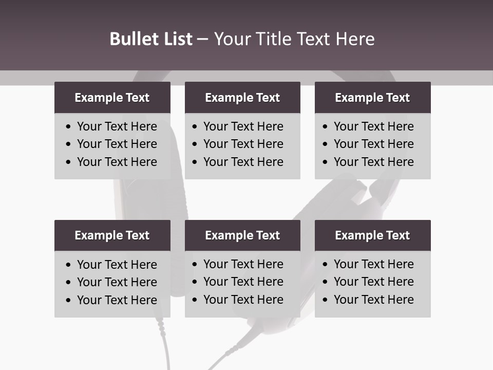 Studio Object White PowerPoint Template