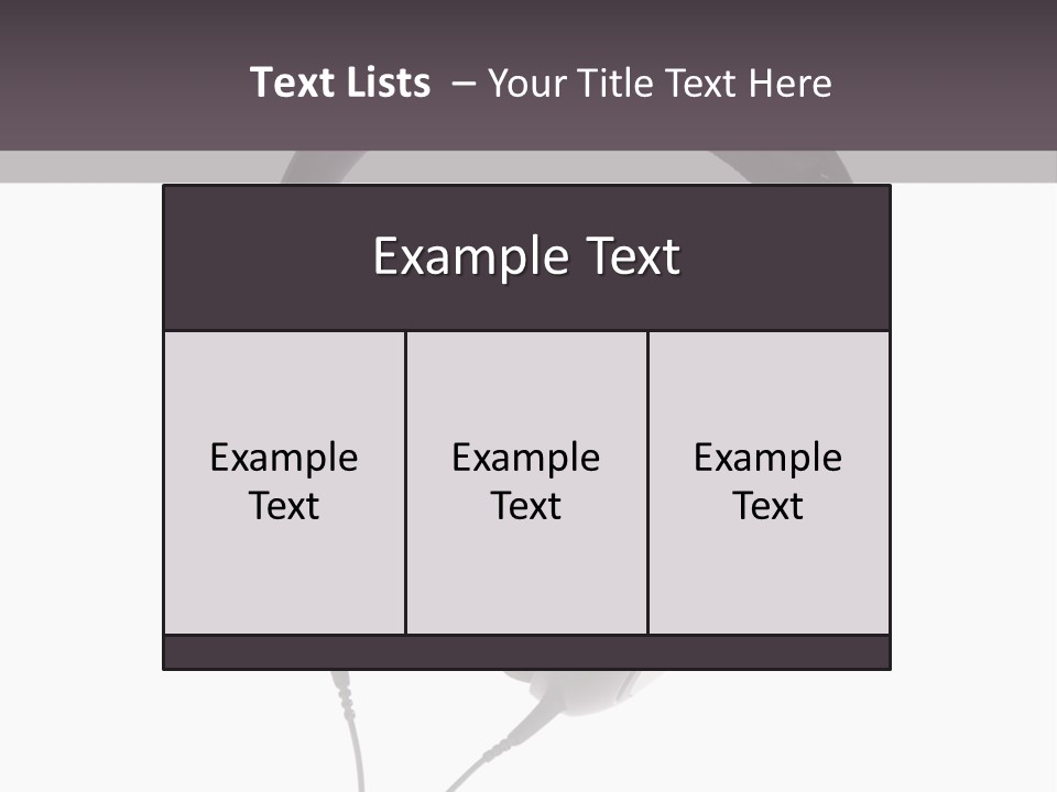 Studio Object White PowerPoint Template