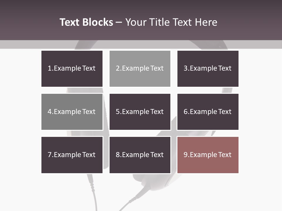 Studio Object White PowerPoint Template