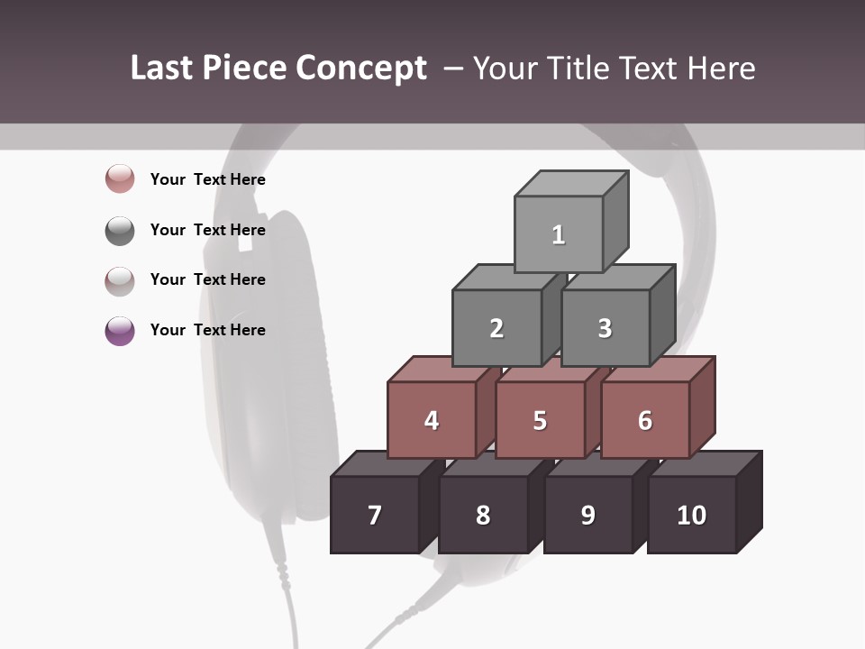 Studio Object White PowerPoint Template