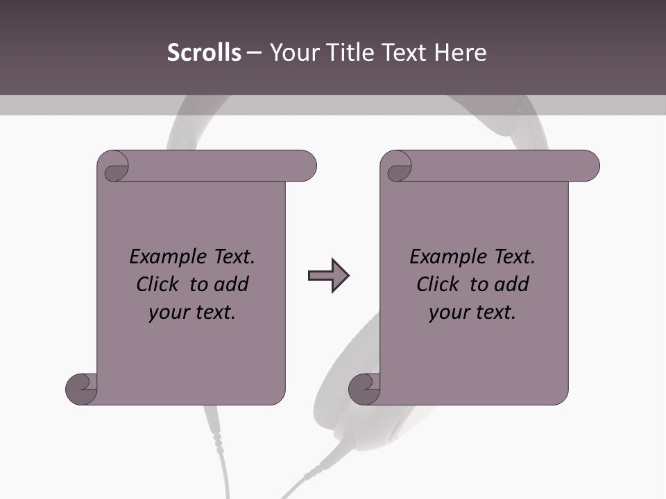 Studio Object White PowerPoint Template