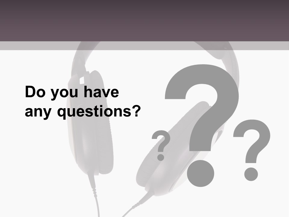 Studio Object White PowerPoint Template