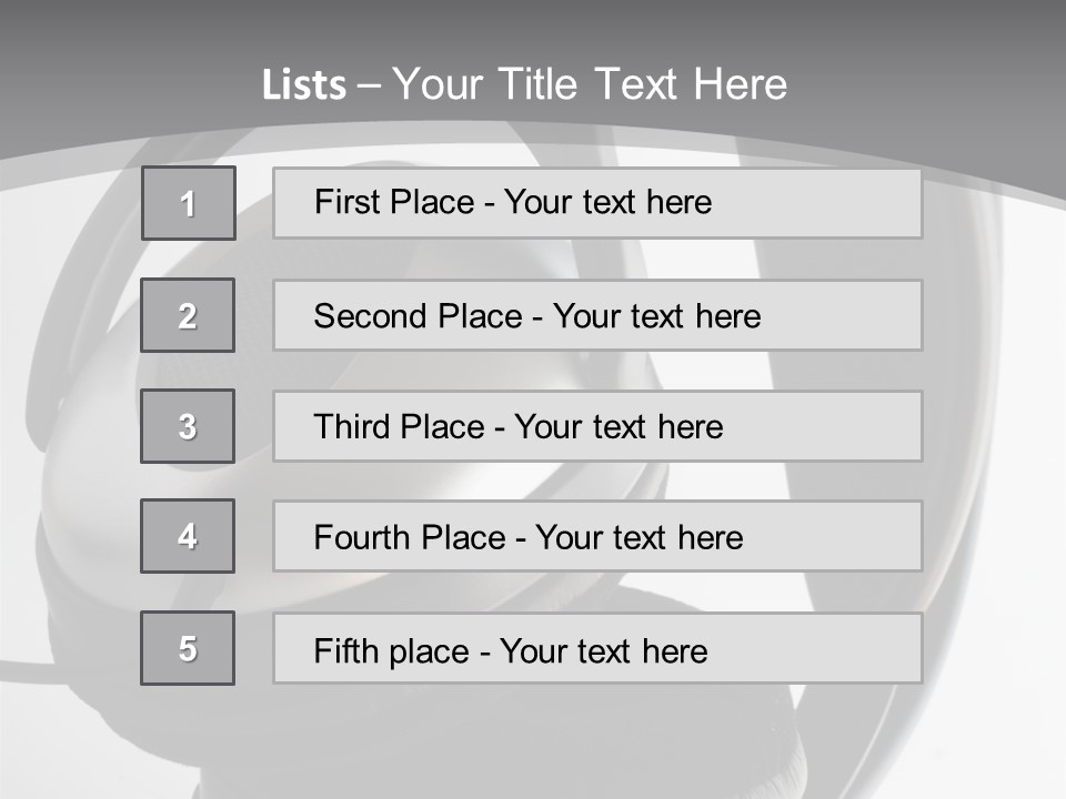 Boardroom Chair Meeting PowerPoint Template