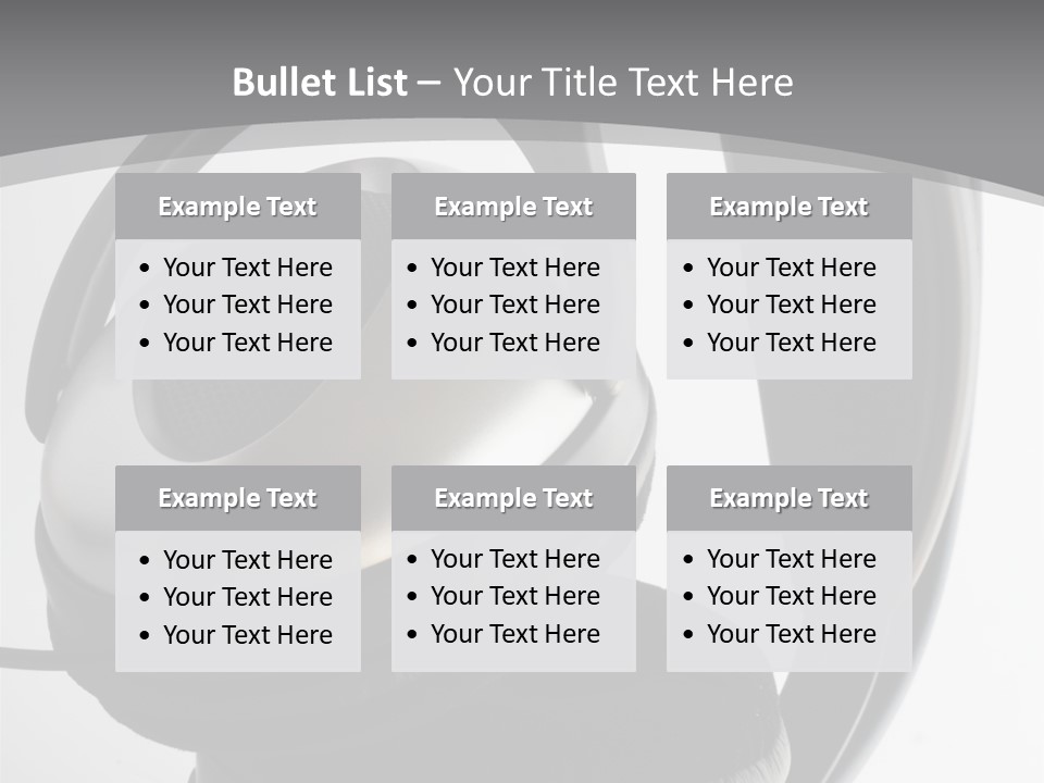 Boardroom Chair Meeting PowerPoint Template