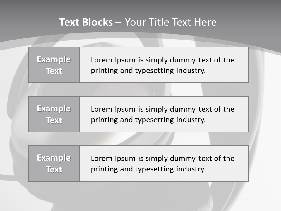 Boardroom Chair Meeting PowerPoint Template