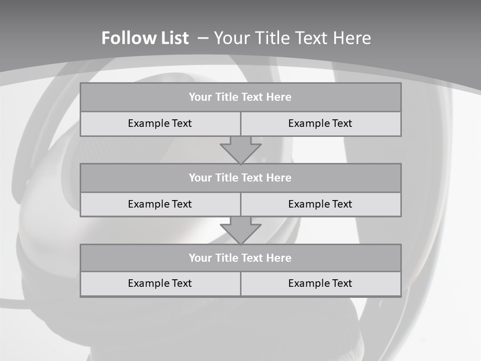 Boardroom Chair Meeting PowerPoint Template