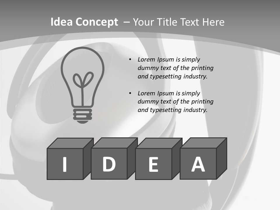 Boardroom Chair Meeting PowerPoint Template