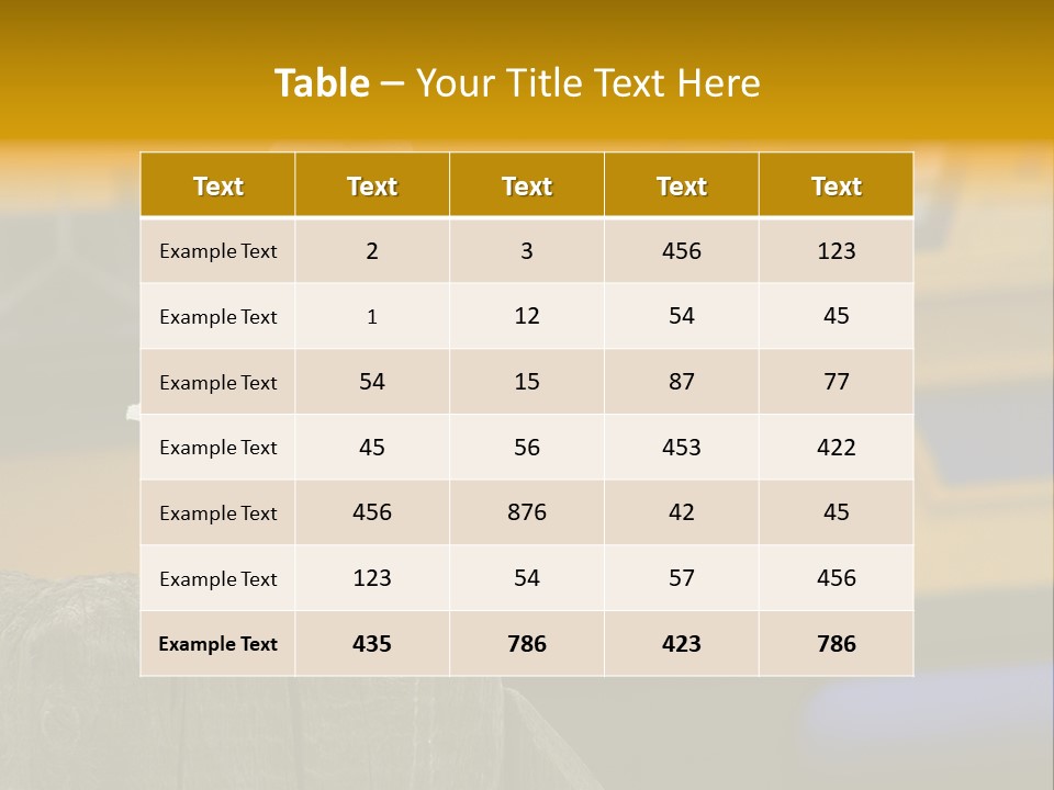 Board Chair Happy PowerPoint Template