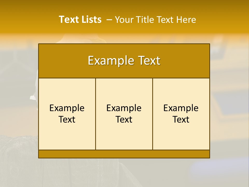 Board Chair Happy PowerPoint Template