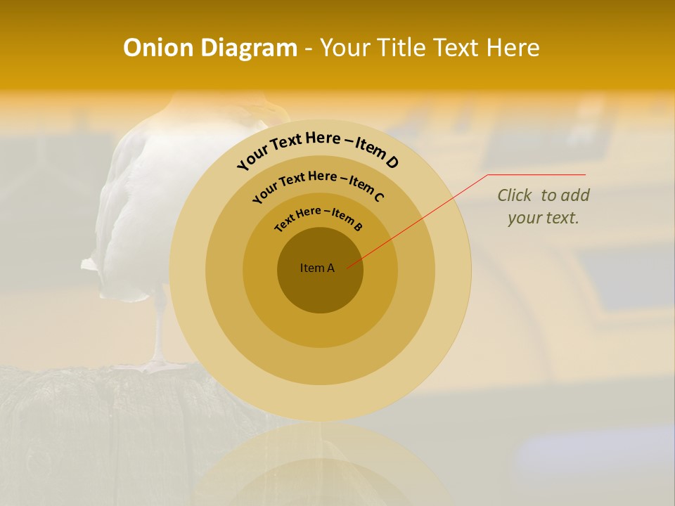 Board Chair Happy PowerPoint Template