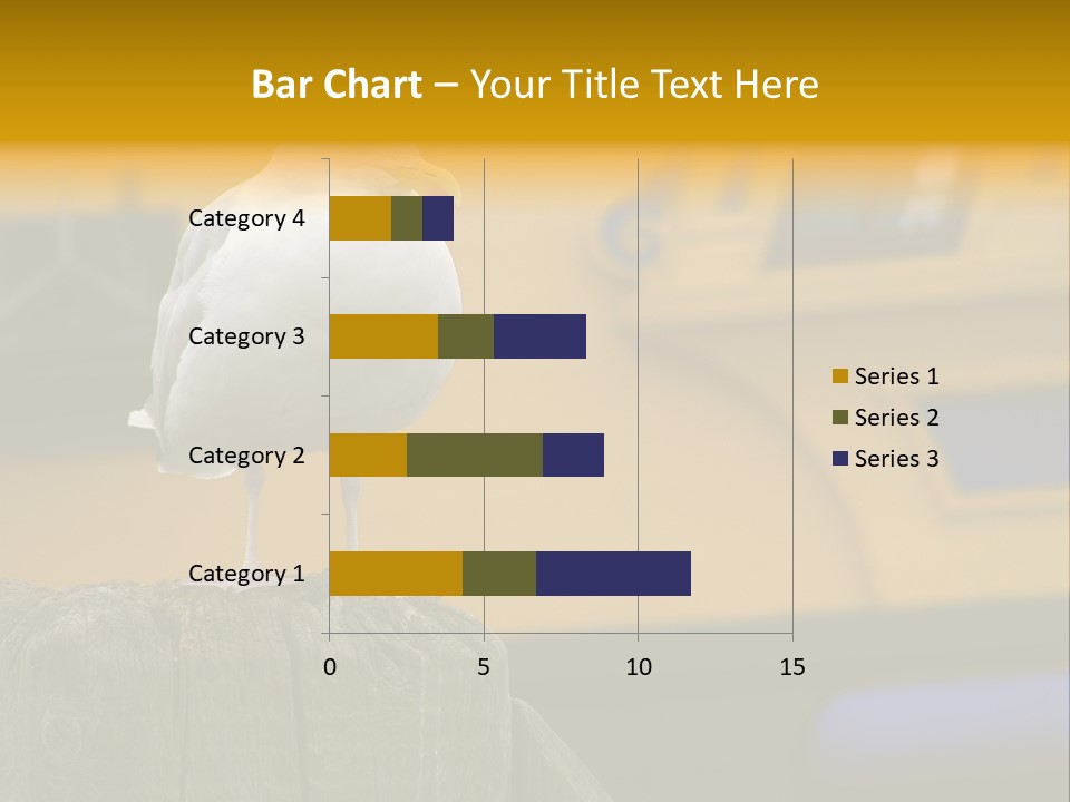Board Chair Happy PowerPoint Template