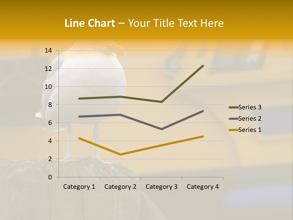 Board Chair Happy PowerPoint Template