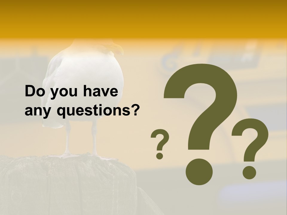 Board Chair Happy PowerPoint Template