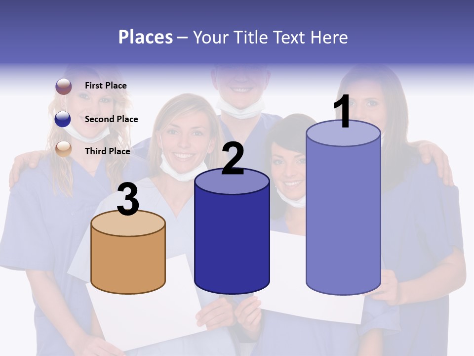 Teamwork People Chair PowerPoint Template