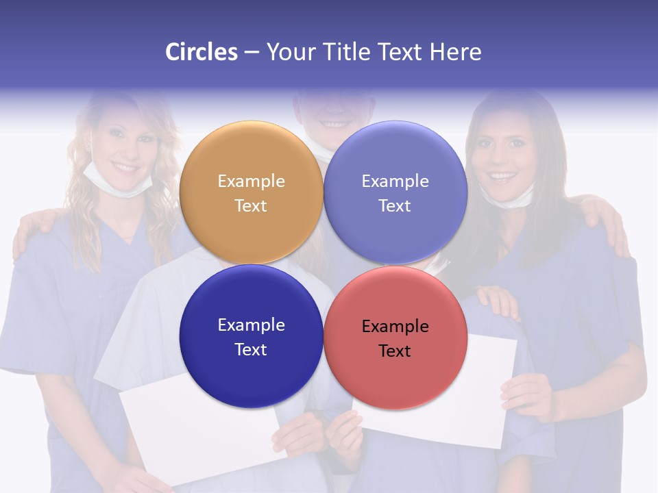 Teamwork People Chair PowerPoint Template