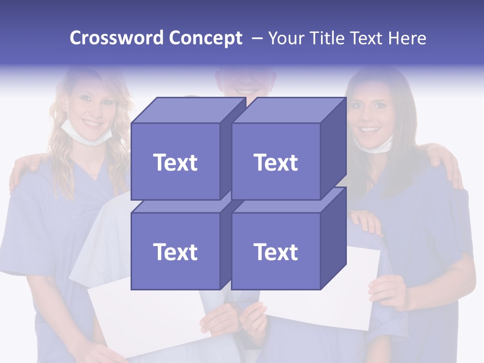 Teamwork People Chair PowerPoint Template