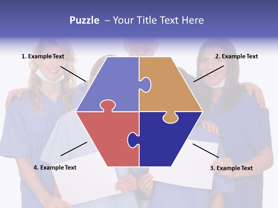 Teamwork People Chair PowerPoint Template