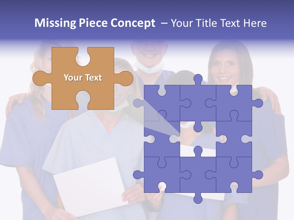 Teamwork People Chair PowerPoint Template