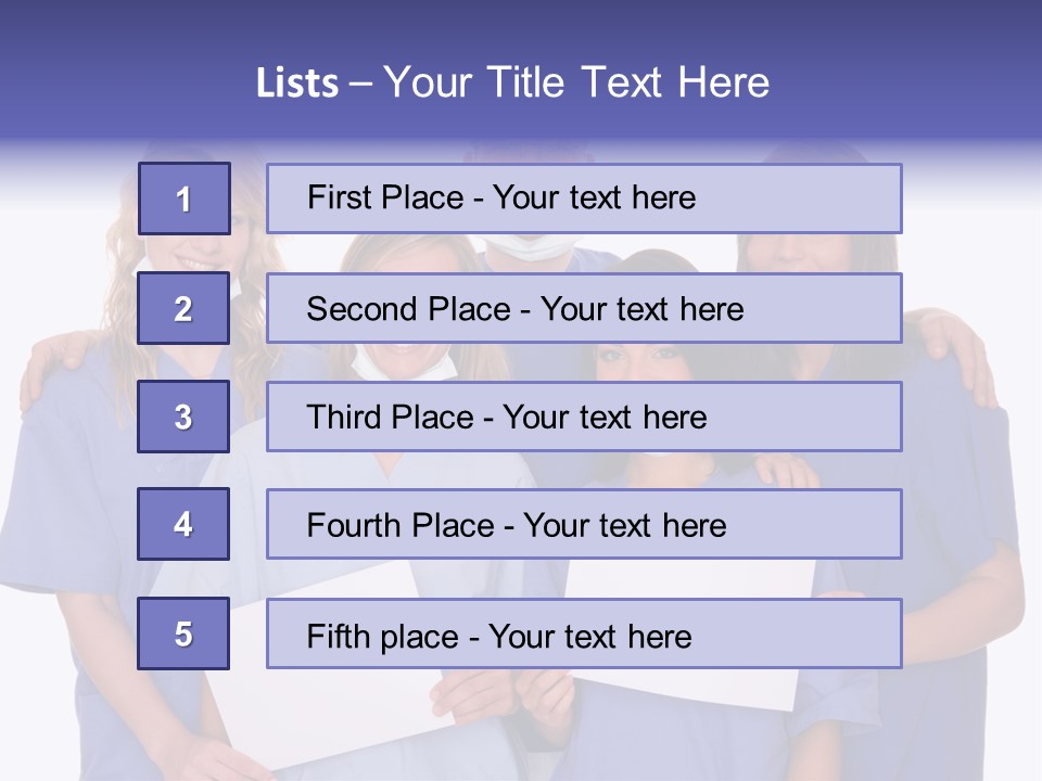 Teamwork People Chair PowerPoint Template