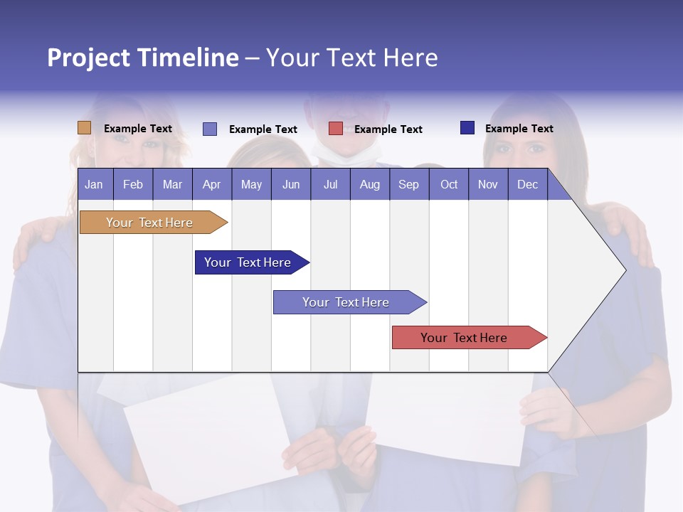 Teamwork People Chair PowerPoint Template