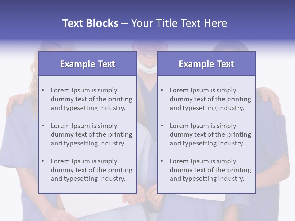 Teamwork People Chair PowerPoint Template