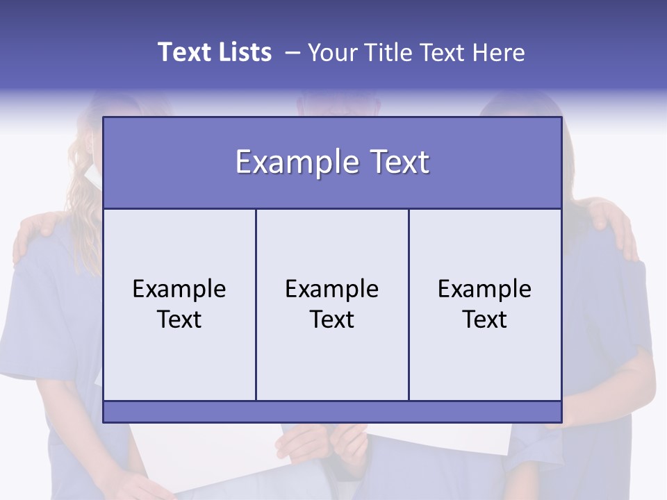 Teamwork People Chair PowerPoint Template