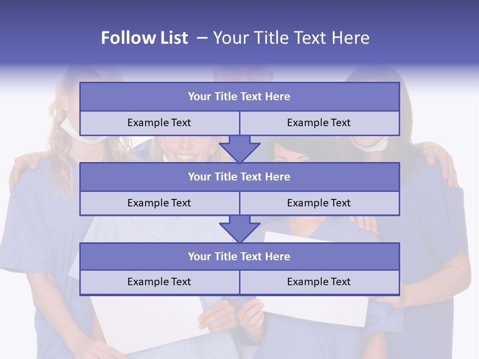 Teamwork People Chair PowerPoint Template